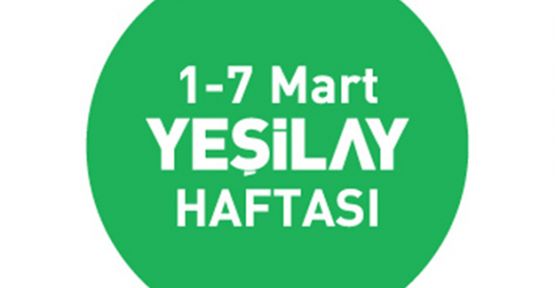 1-7 Mart Yeşilay Haftası