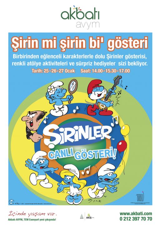 Akbatı AVM - Şirinler Müzikali