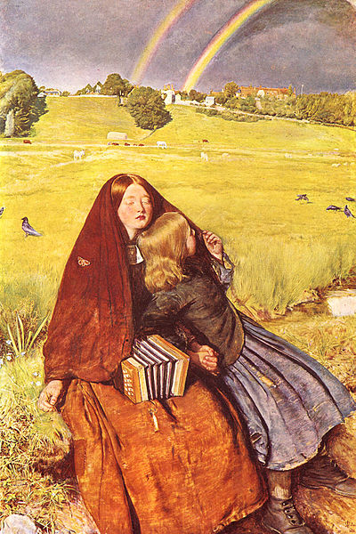 John Everett Millais - Kör Kız