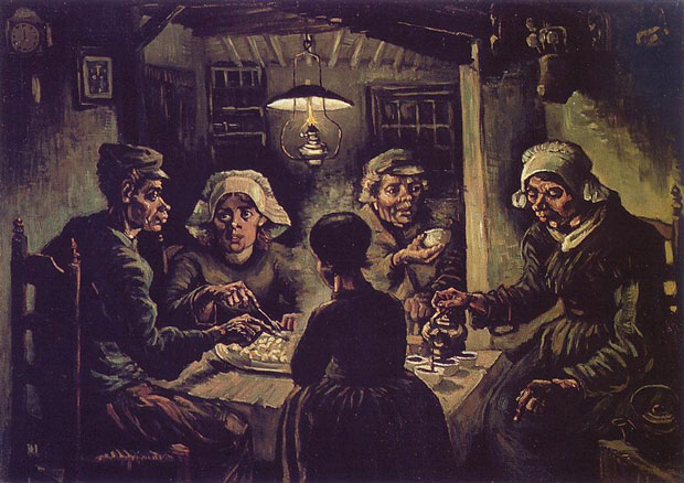 Vincent Van Gogh - Patates Yiyenler