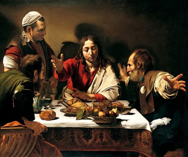 Carrivagio, Supper at Emmaus