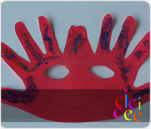 10 Parmaklı Maske Yapımı