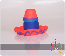Oyun Hamurundan Meksikalı Şapkası Yapımı