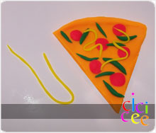 Oyun Hamurundan Pizza Dilimi Yapımı