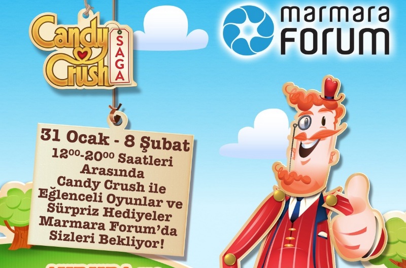 Marmara Forum Candy Crush Şenliği Cicicee