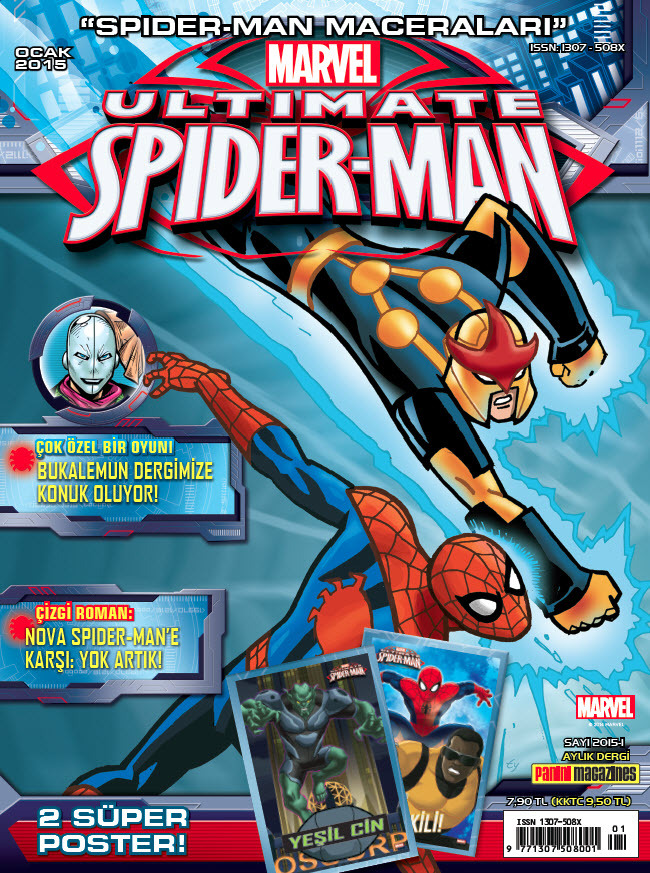 Spider Man Ocak Şubat 2015 Dergi
