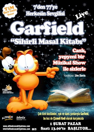 Garfield-live-Sihirli-Masal-Kitabi