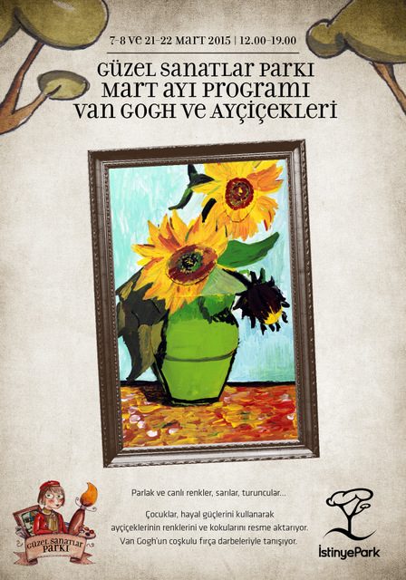 Güzel Sanatlar Parkı Van Gogh ve Ayçiçekleri