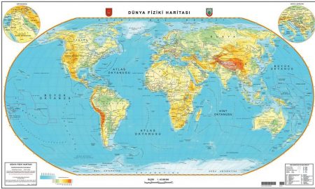 Dünya Fiziki Haritası