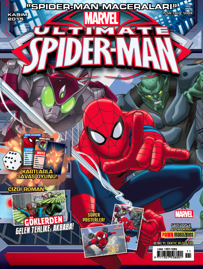 Spider Man Dergisi Kasım 2015