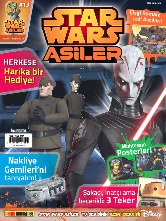 Star Wars Asiler Dergisi Kasım 2015