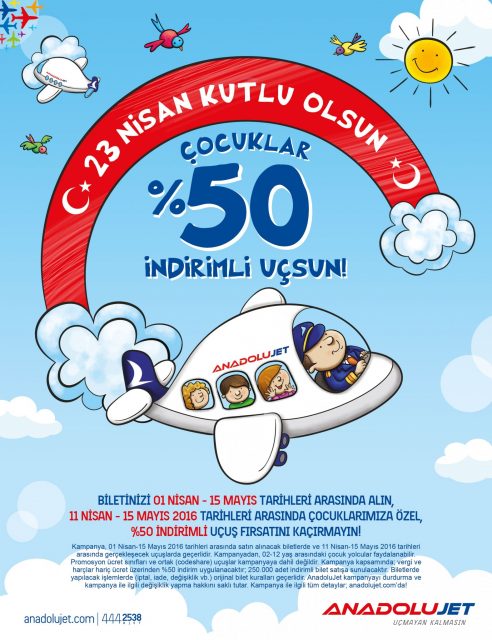 23 Nisan Anadolu Jet