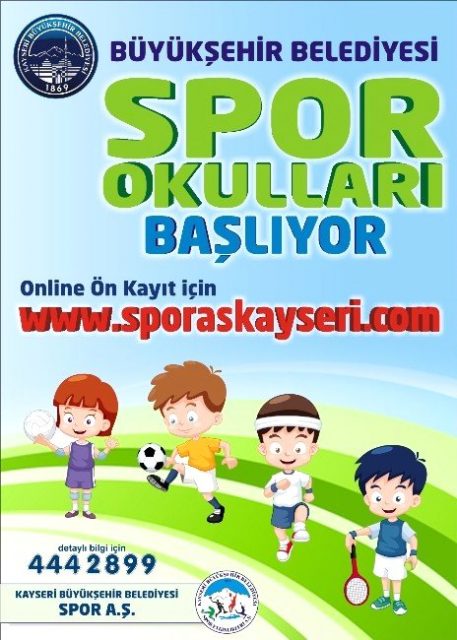 Kayseri Yaz Spor Okulları 2016