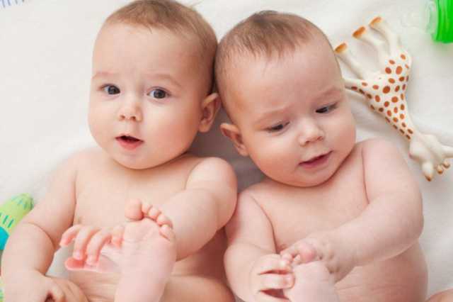 İkiz Bebek Fotoğrafları